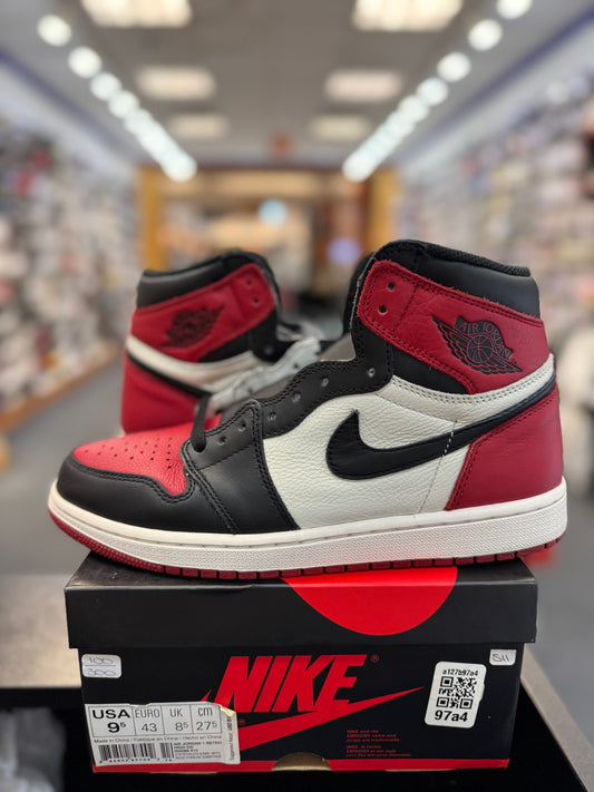 *USED* Jordan 1 Retro High Bred Toe