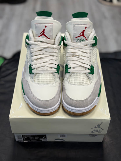 *USED* Jordan 4 Retro SB Pine Green
