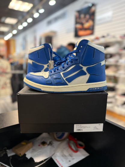 *USED* AMIRI Skeleton Top High Blue