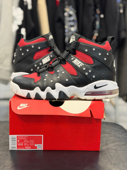 *USED* Nike Air Max 2 CB ‘94 Black Gym Red