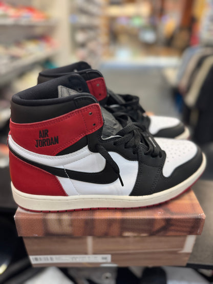 *USED* Jordan 1 Retro High OG Black Toe Reimagined