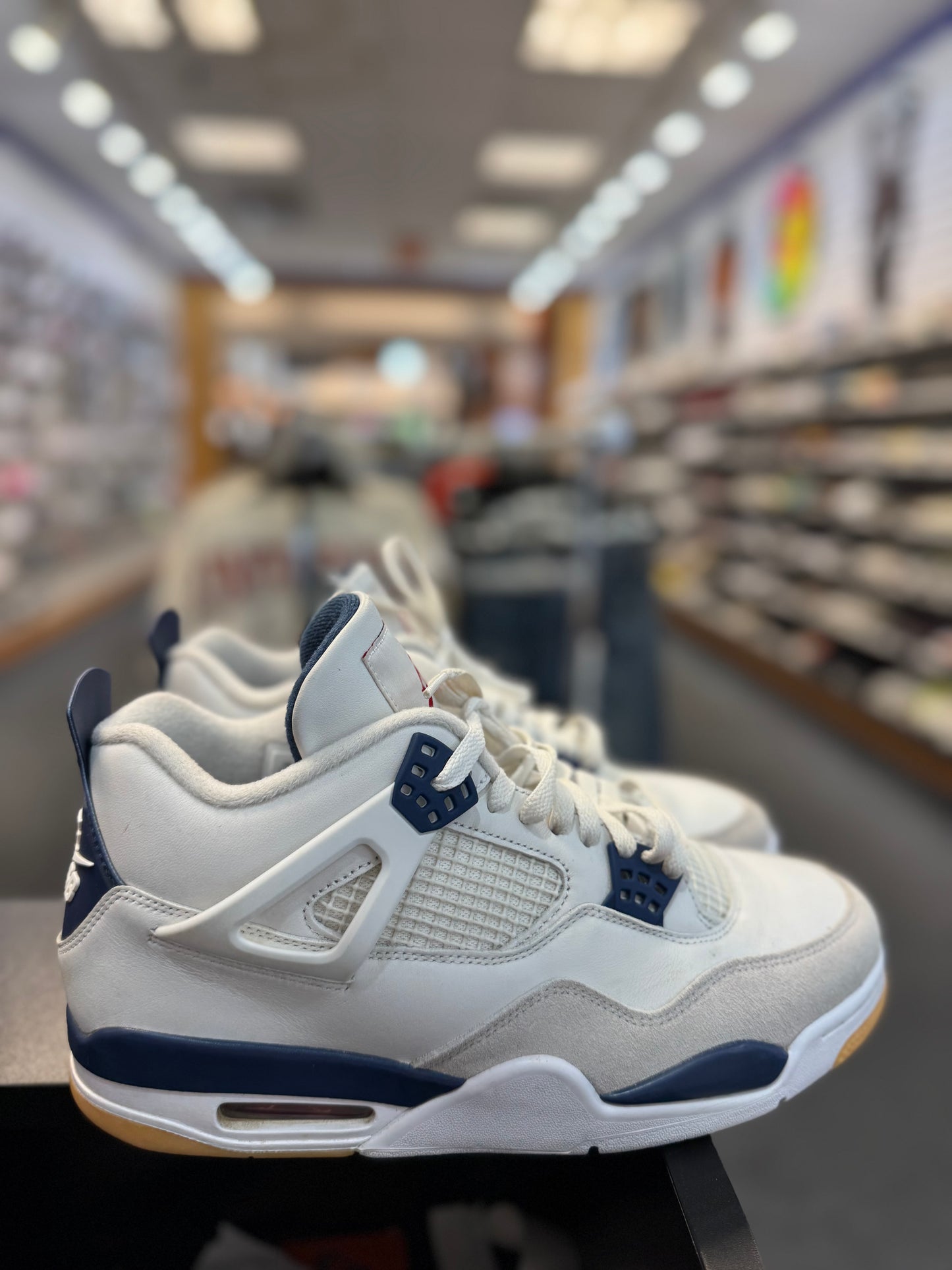 *USED* Jordan 4 Retro SB Navy