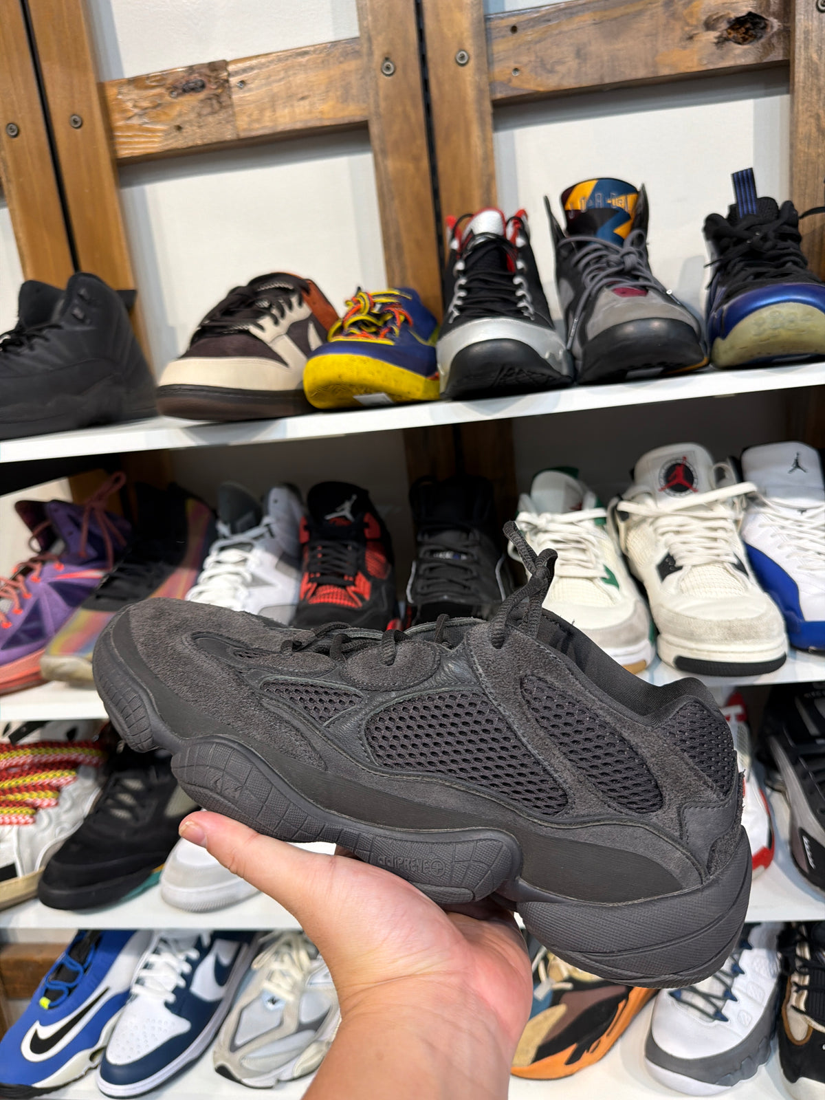 *USED* adidas Yeezy 500 Utility Black