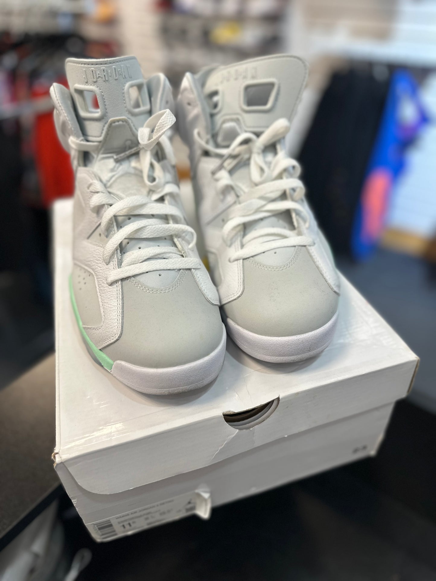 *USED* Jordan 6 Retro Mint Foam (Women's)