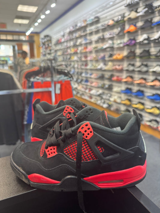 *USED*  Jordan 4 Retro Red Thunder