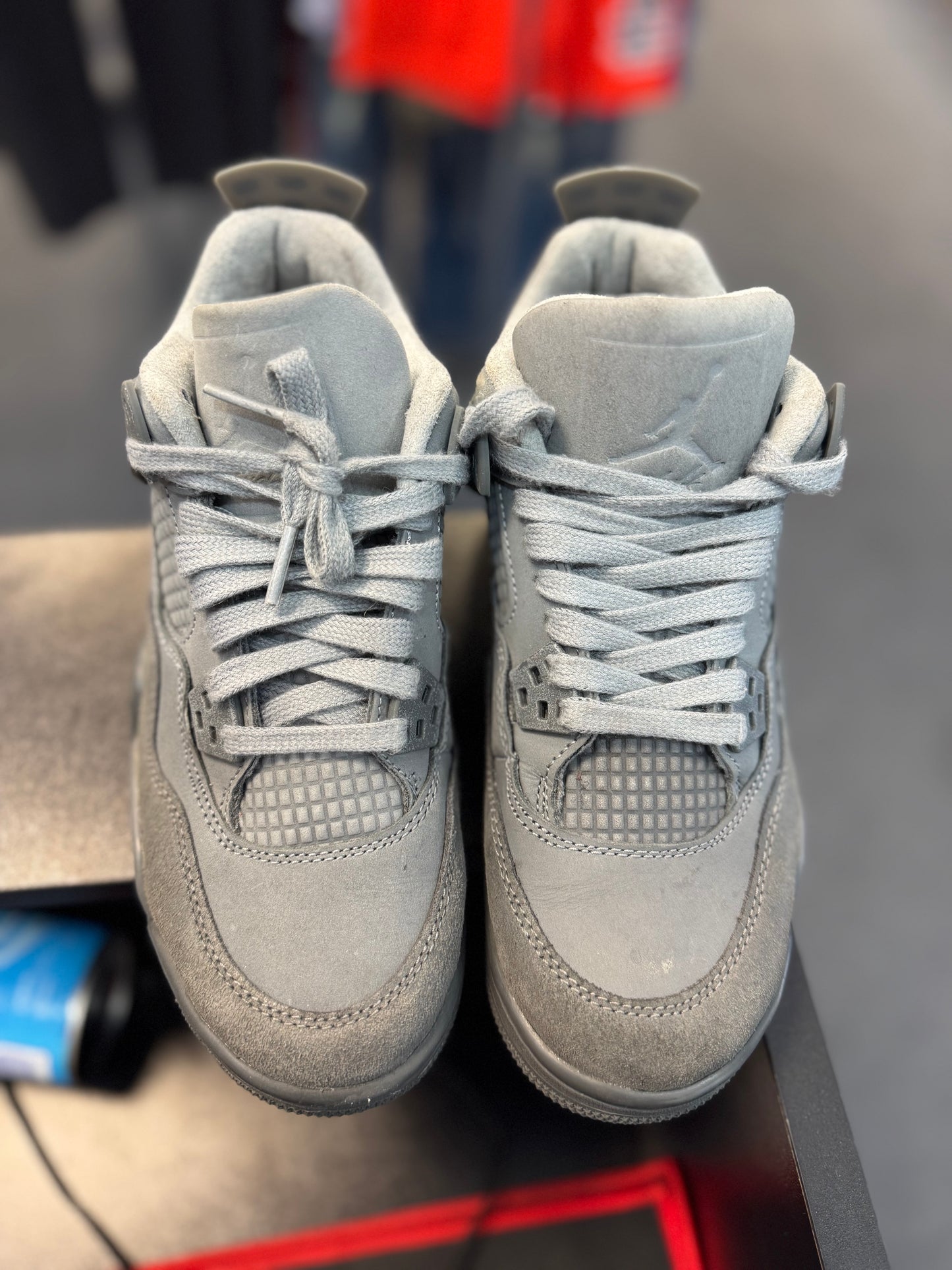 *USED* Jordan 4 Retro SE Paris Olympics Wet Cement