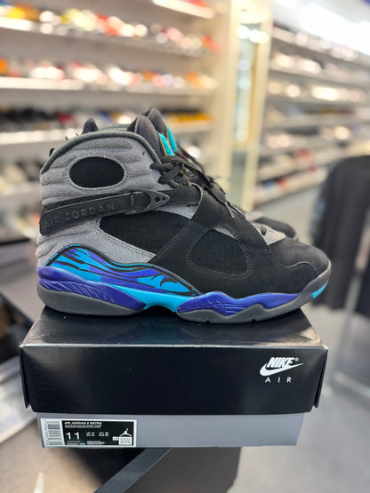 *USED* Jordan 8 Retro Aqua (2025)