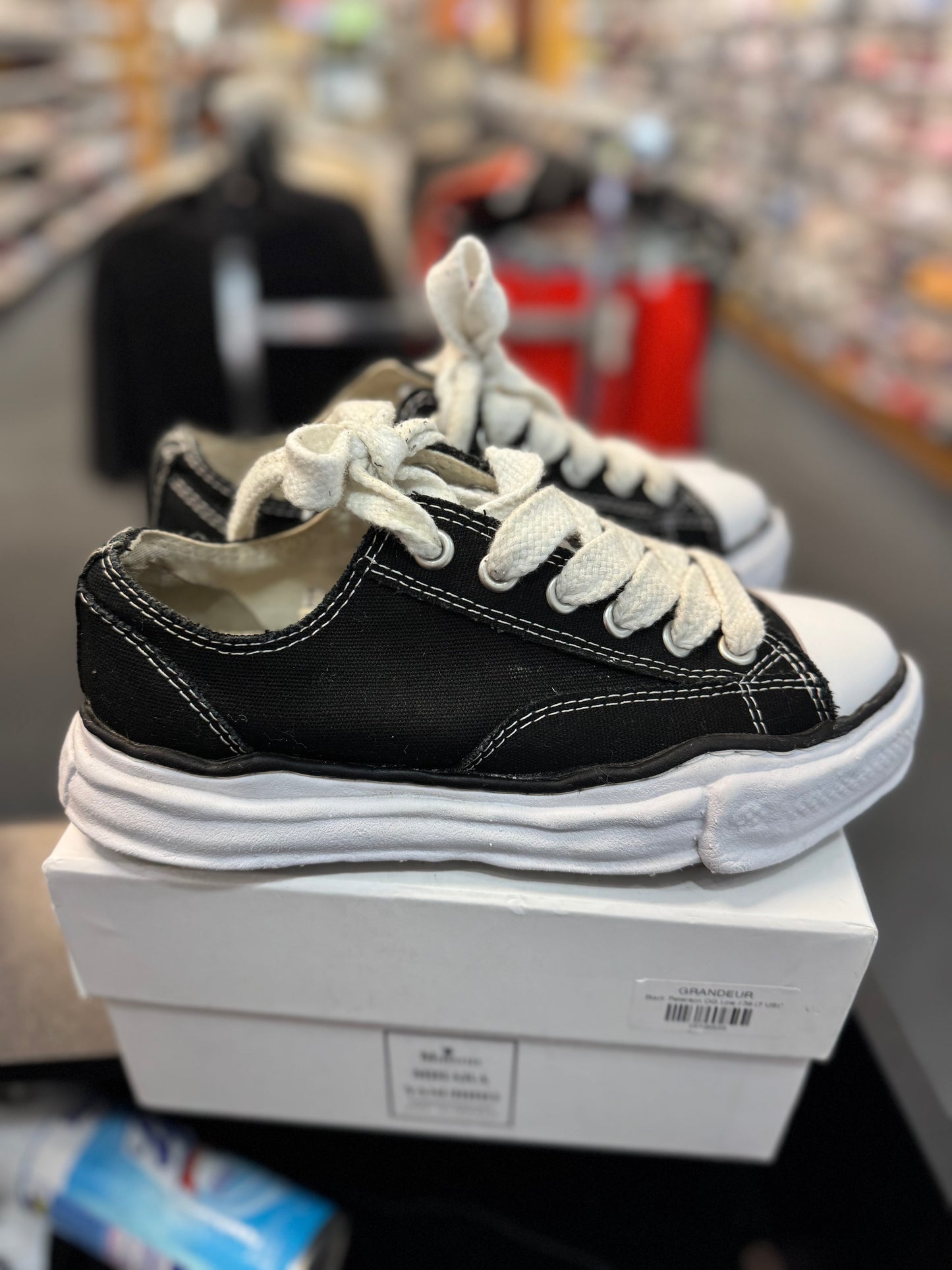 *USED* Maison Mihara Yasuhiro Peterson OG Sole Canvas Low