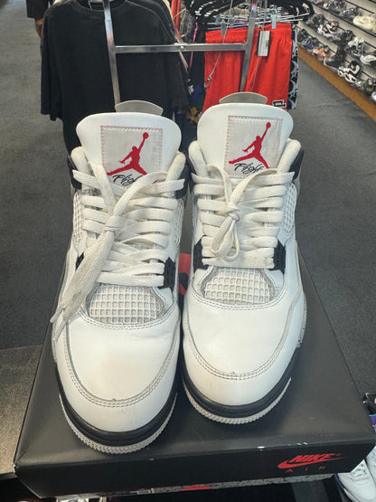 *USED* Jordan 4 Retro White Cement (2025)