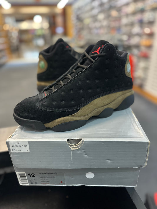 *USED* Jordan 13 Retro Olive
