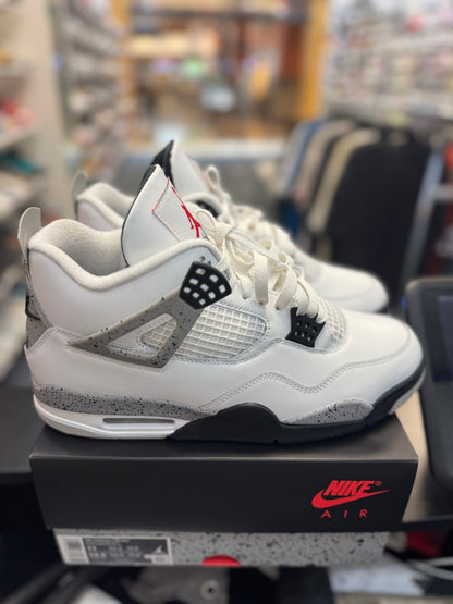 *USED* Jordan 4 Retro White Cement (2025)