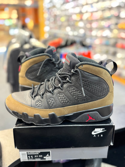 *USED* Jordan 9 Retro Olive (2024)