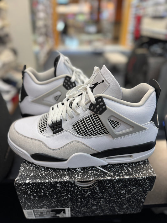 *USED* Jordan 4 Retro Military Black