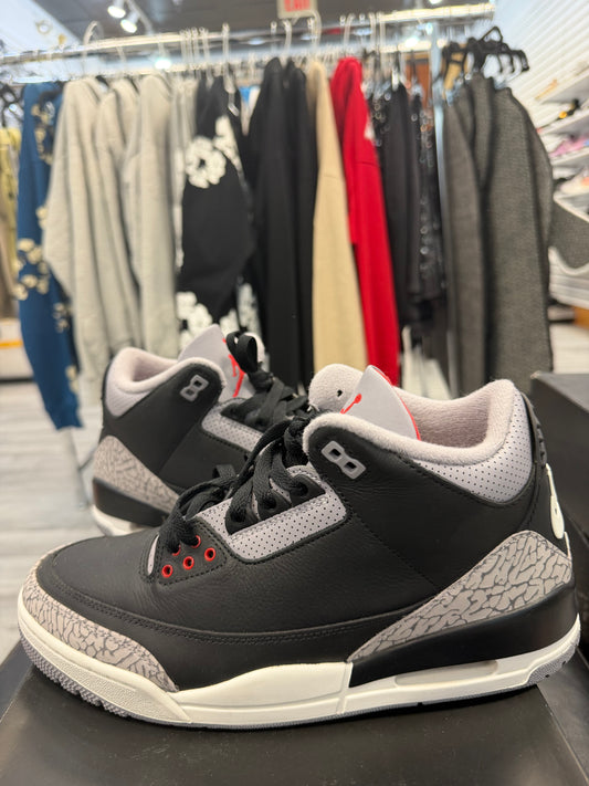 *USED*  Jordan 3 Retro OG Black Cement (2024)