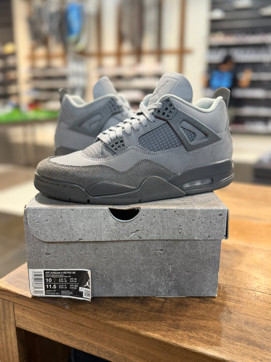 *USED* Jordan 4 Retro SE Paris Olympics Wet Cement