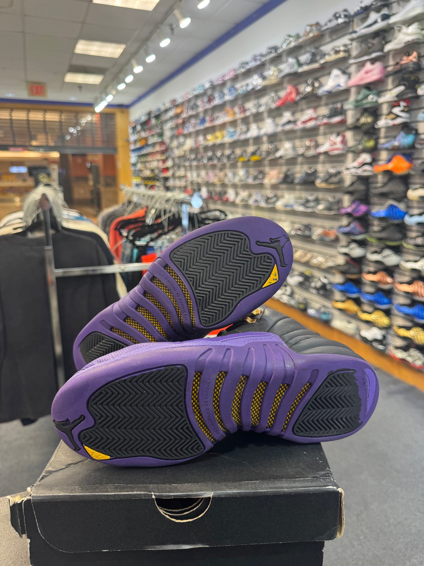 *USED*  Jordan 12 Retro Field Purple (GS)