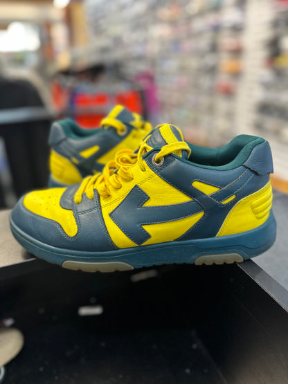 *USED* Off White Sneakers Yellow/Green