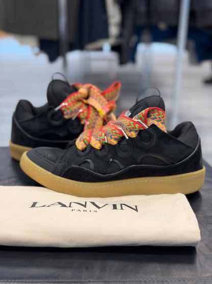 *USED* Lanvin Leather Curb Black