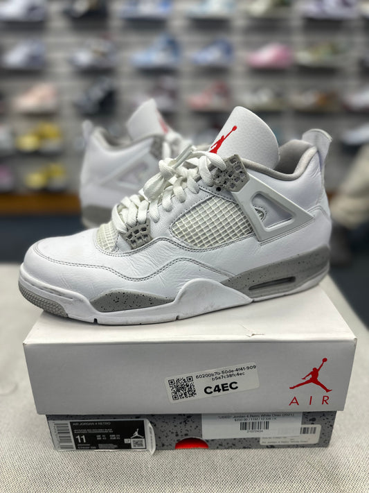 *USED* Jordan 4 Retro White Oreo (2021)