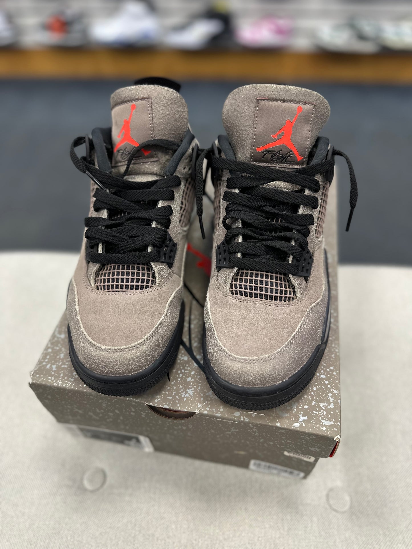 *USED* Jordan Retro 4 Taupe Haze