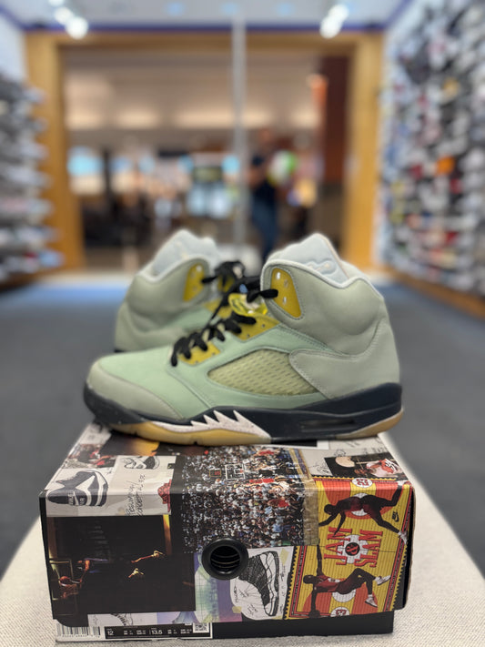 *USED* Jordan 5 Retro Jade Horizon