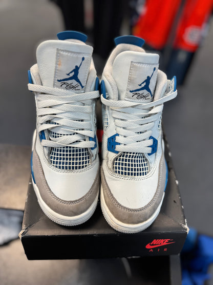 *USED* Jordan 4 Retro Military Blue (2024) (GS) (DEAL)