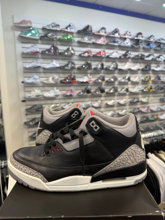 *USED* Jordan 3 Retro OG Black Cement (2024)
