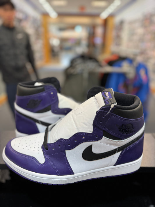 *USED* Jordan 1 Retro High Court Purple White