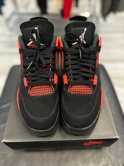 *USED* Jordan 4 Retro Red Thunder