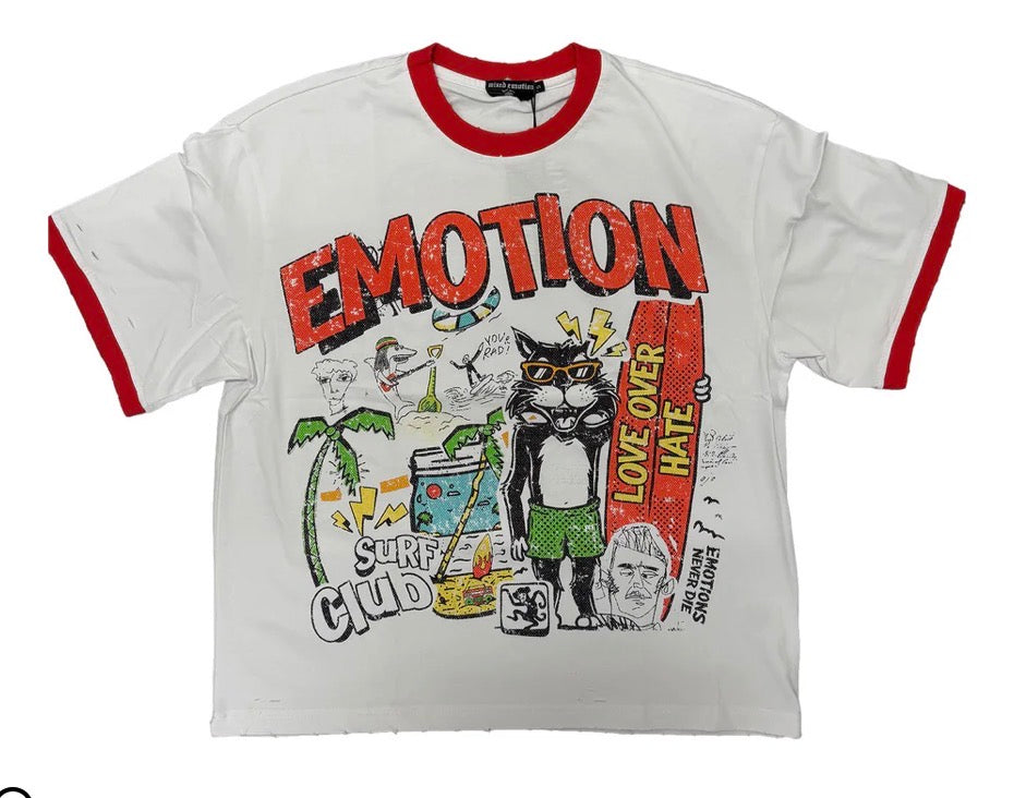 MIXED EMOTION Surf Club Tee