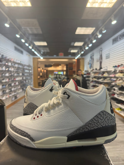 *USED* Jordan 3 Retro White Cement Reimagined