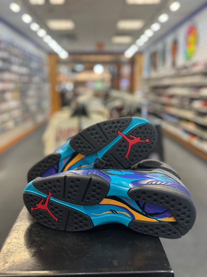 *USED* Jordan 8 Retro Aqua (2025)