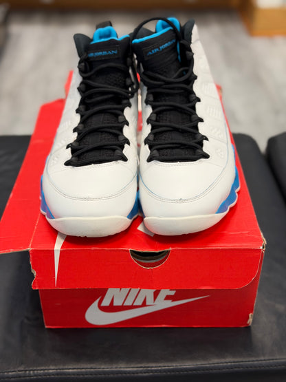 *USED* Jordan 9 Retro Power Blue (2024)
