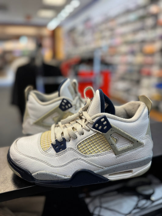 *USED* Jordan 4 Retro Midnight Navy (GS)