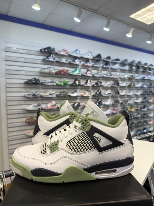 *USED* Jordan 4 Retro Seafoam (Women's)