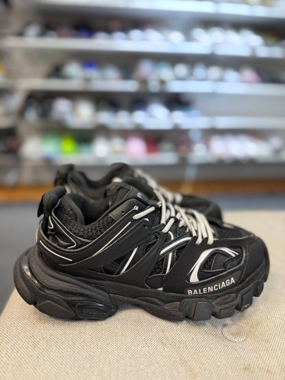 *USED* Balenci Track Runners Triple Black