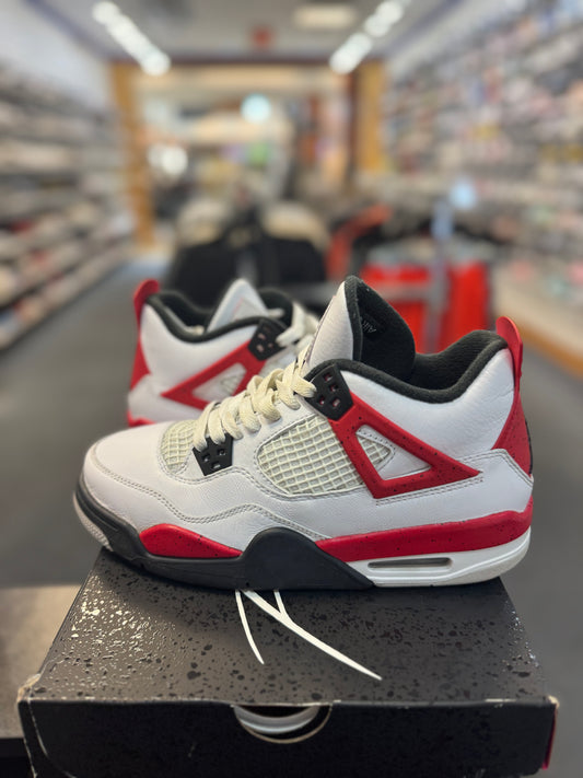*USED* Jordan 4 Retro Red Cement (2025) (GS)