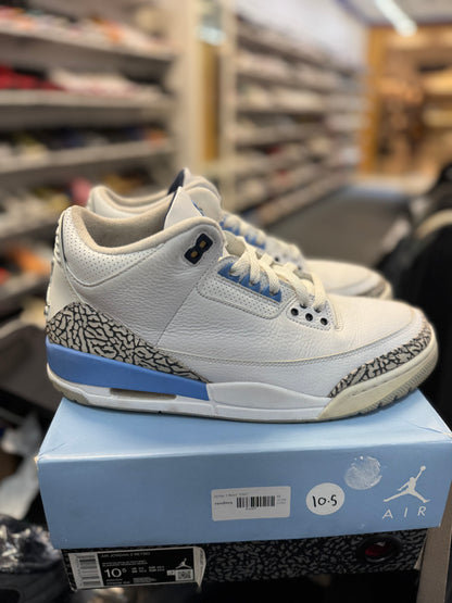 *USED* Jordan 3 Retro UNC (2020)