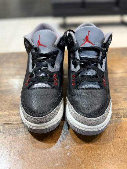 *USED* Jordan 3 Retro Black Cement (2024) (GS)