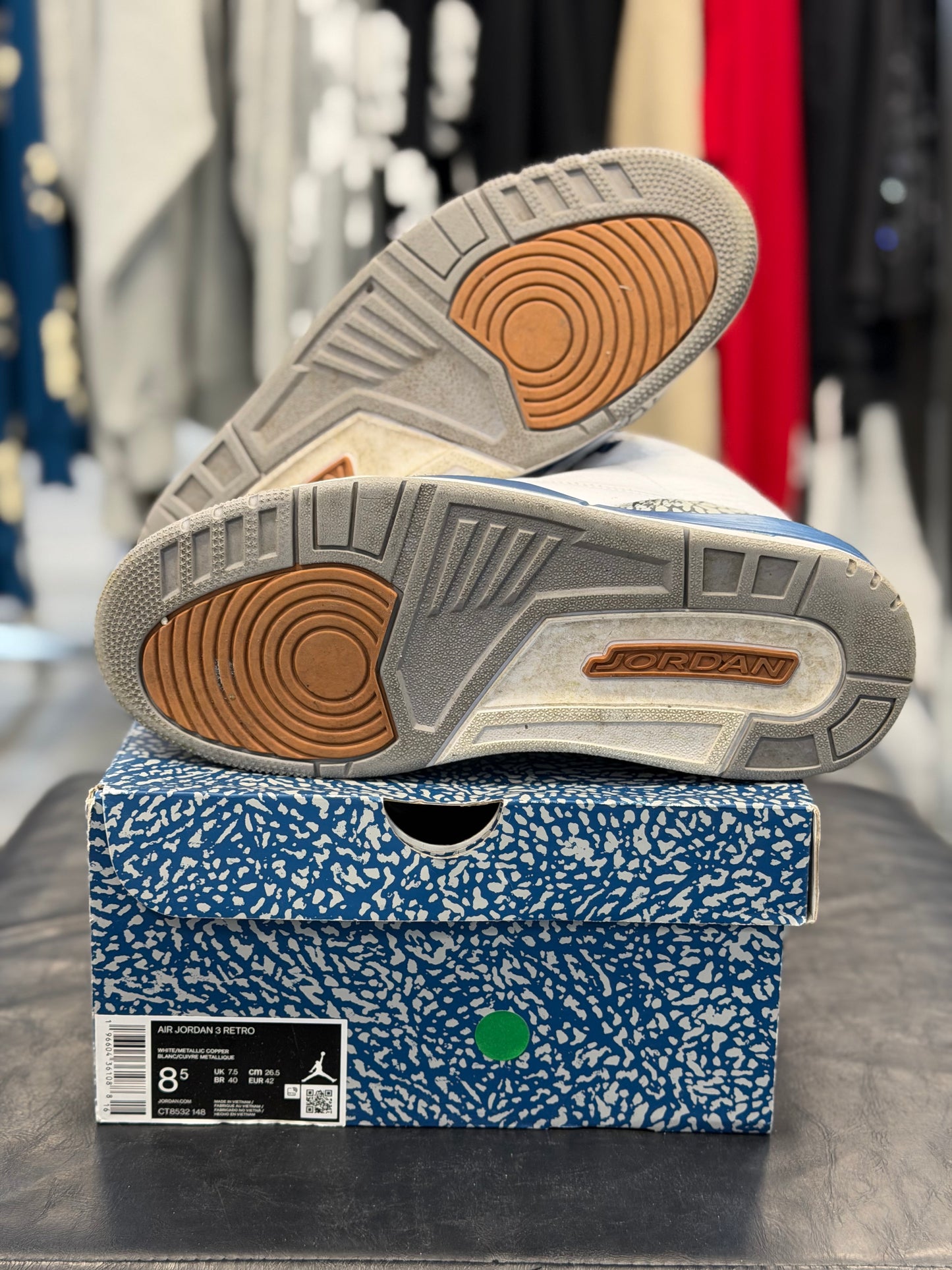 *USED* Jordan 3 Retro Wizards