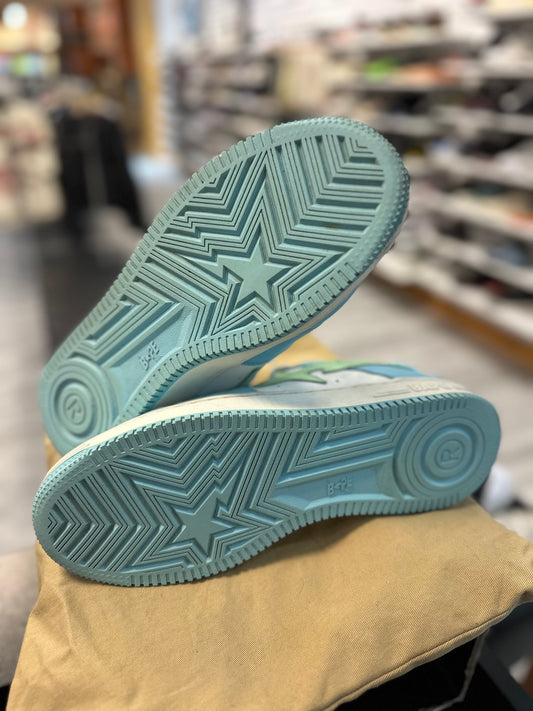 *USED* Bapesta Blue/White/Green