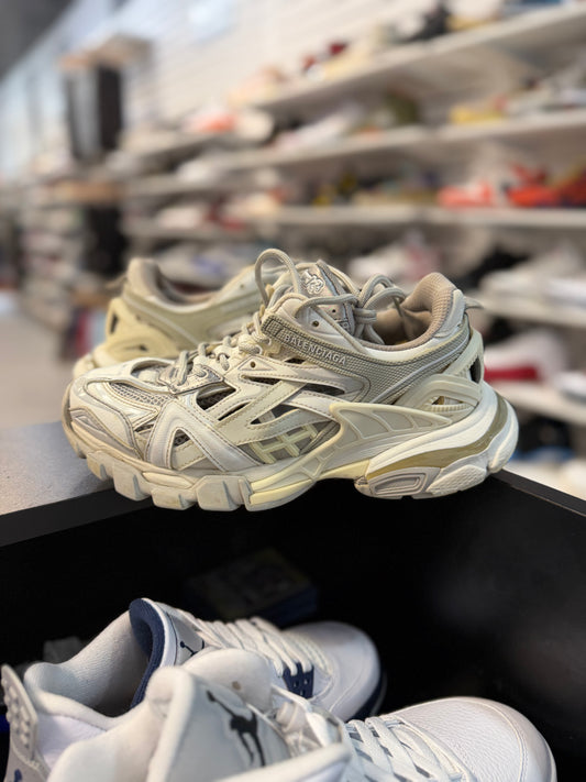 *USED* Balenciaga Track 2.0 White Grey