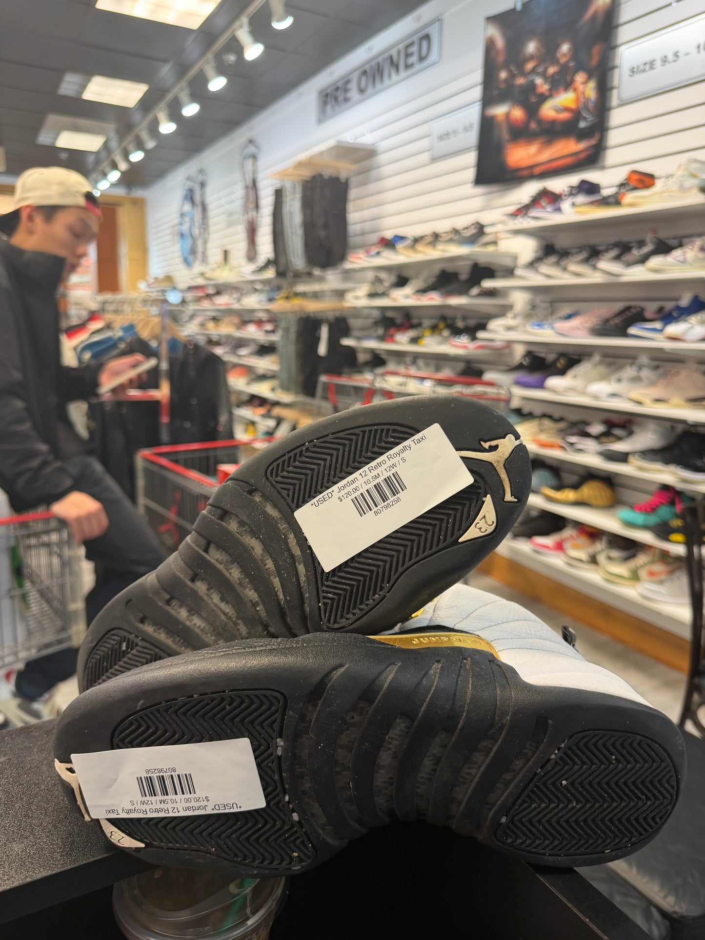 *USED* Jordan 12 Retro Royalty Taxi
