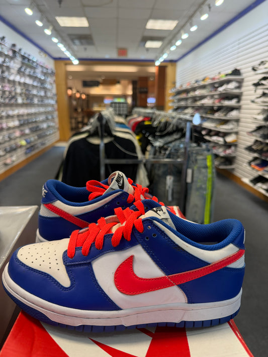 *USED* Dunk Low Blue Fuchsia
