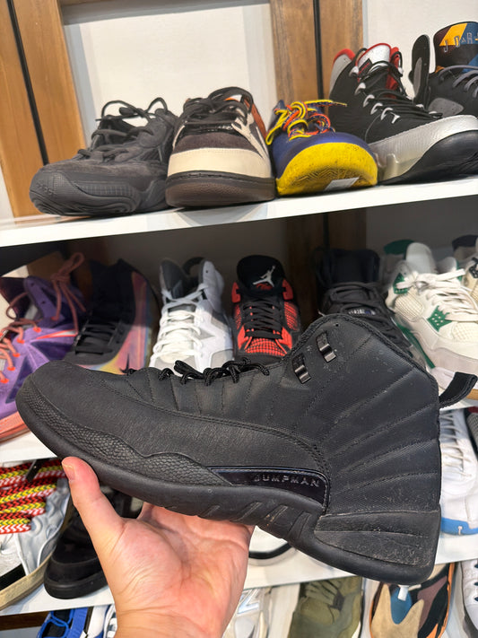 *USED* Jordan 12 Retro Winter Black