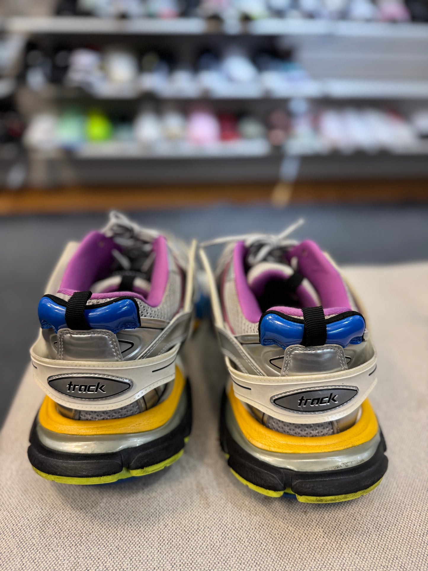 *USED* Balenci Track Runners Multi-Color