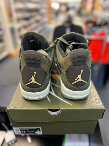 *USED* Jordan 4 Retro SE Craft Medium Olive