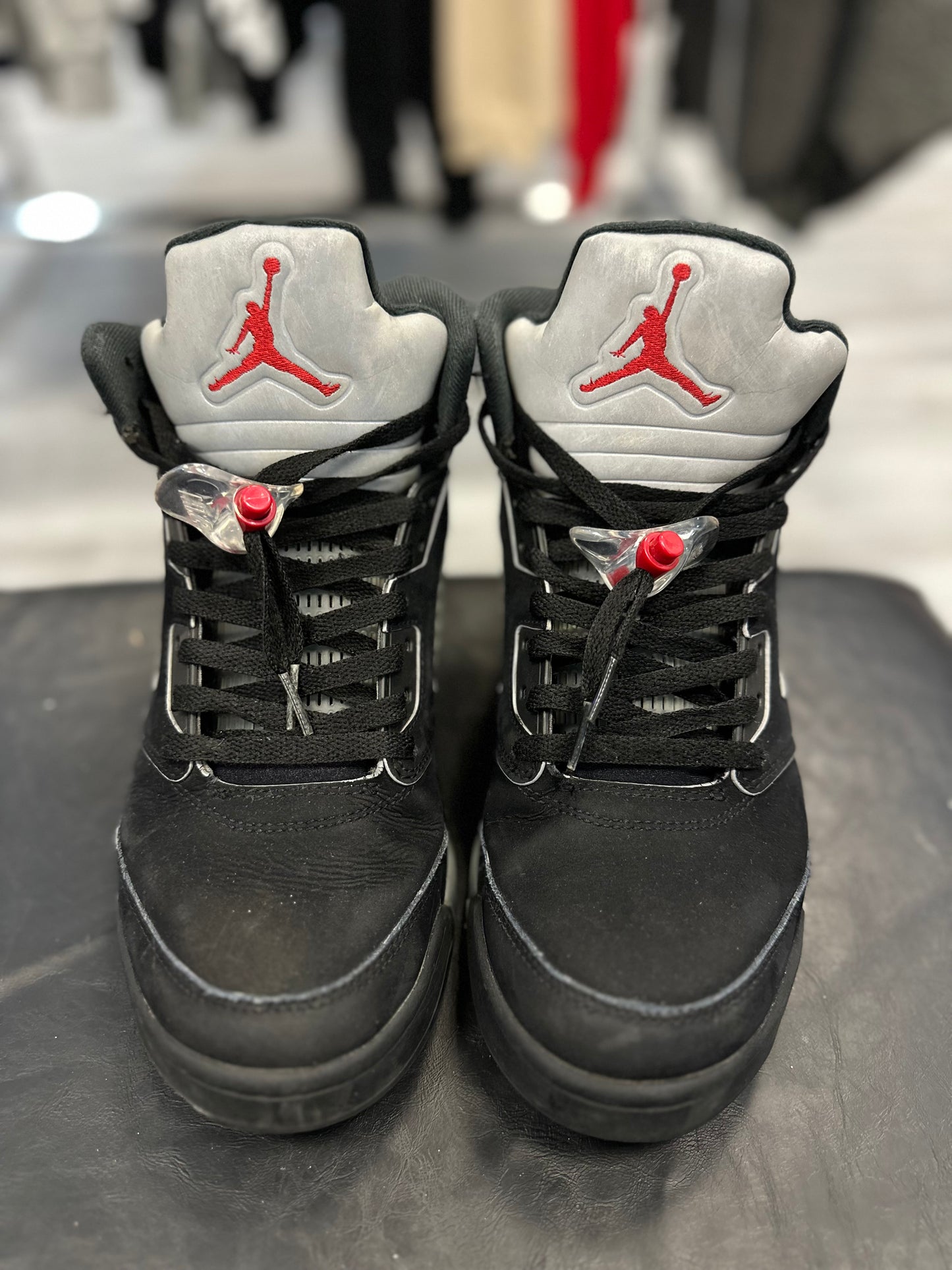 *USED* Jordan 5 Retro OG Black Metallic Reimagined