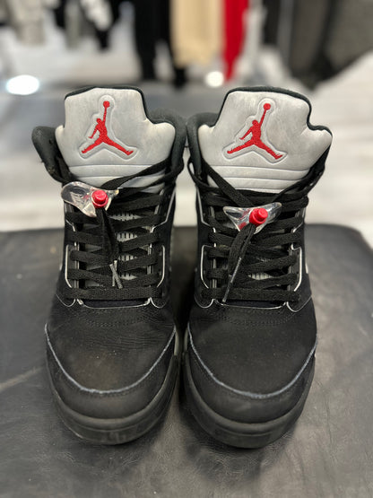 *USED* Jordan 5 Retro OG Black Metallic Reimagined