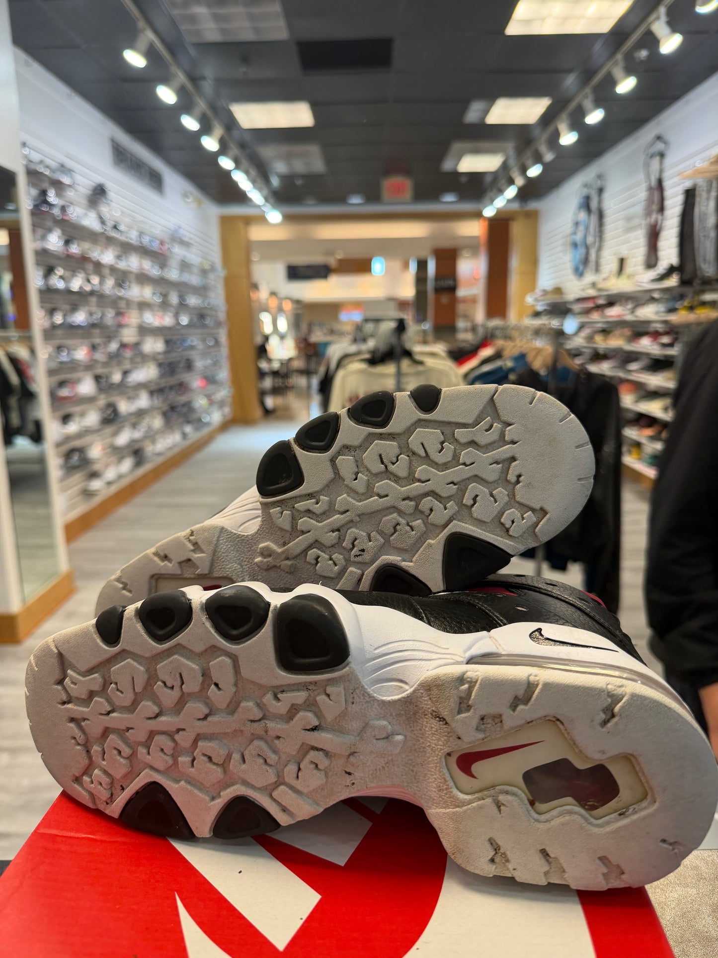 *USED*  Nike Air Max 2 CB '94 Black Gym Red